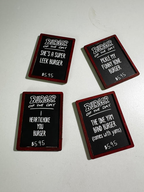 Bob’s Burger of the Day Magnets